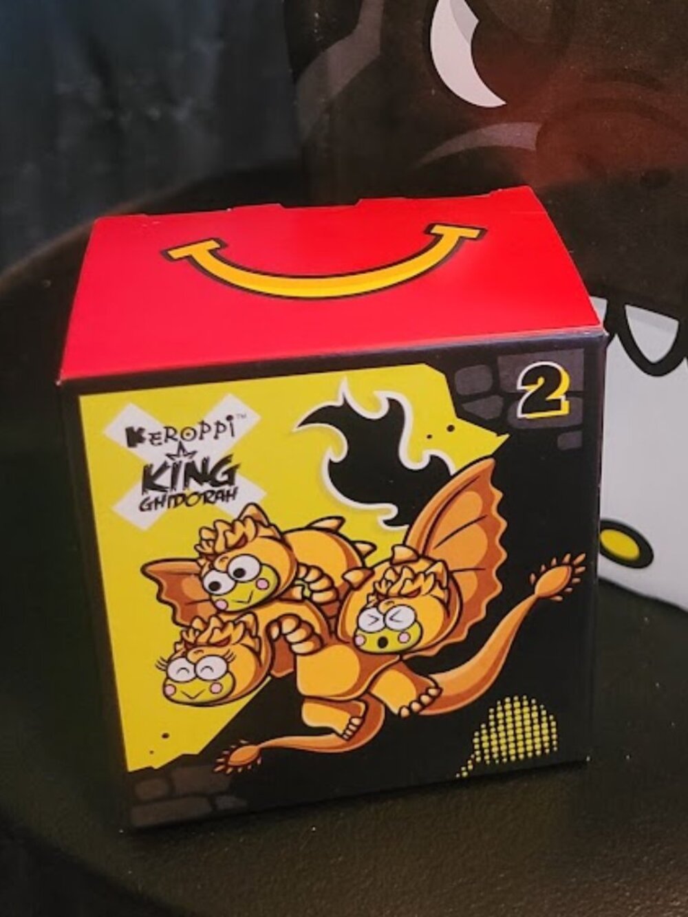King Ghidorah Keroppi McDonald's + Sanrio Hello Kitty Godzilla Happy Meal Toy #2